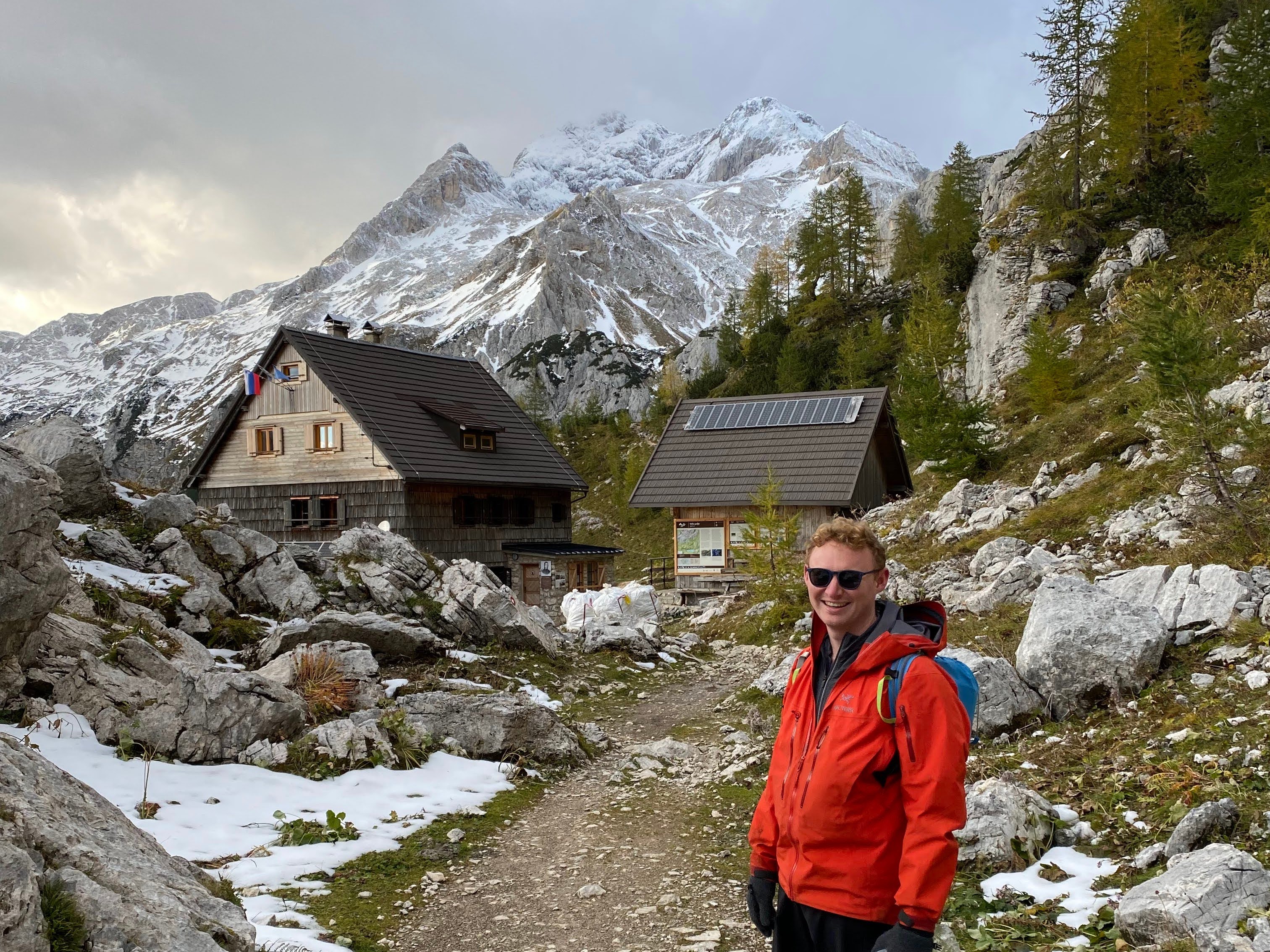 Vodnikov Dom and Triglav, Slovenia